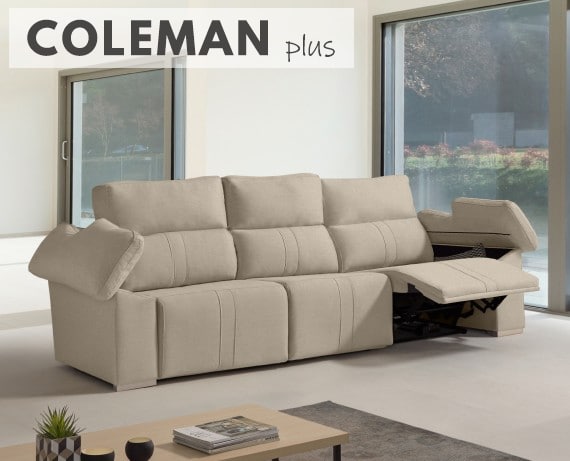 Sofá relax de tela Coleman Plus de HOME - principal