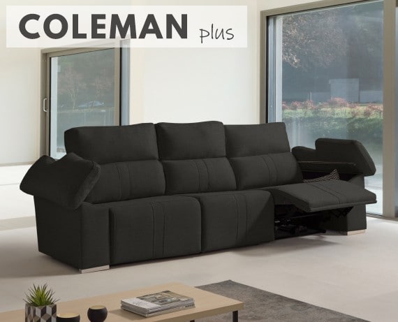 Sofá relax de tela Coleman Plus de HOME - principal