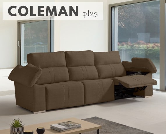 Sofá relax de tela Coleman Plus de HOME - principal