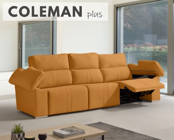 Sofá relax de tela Coleman Plus de HOME - principal