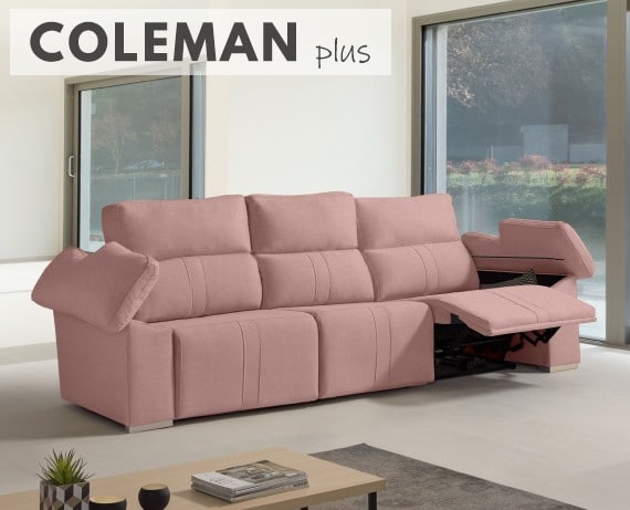 Sofá relax de tela Coleman Plus de HOME - principal