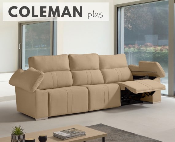 Sofá relax de tela Coleman Plus de HOME - principal