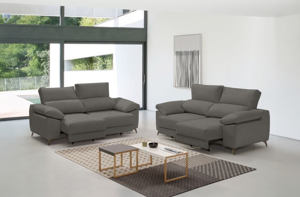 Sofá de tela Caren de HOME - principal