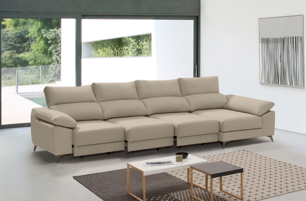 Sofá de tela Caren Plus de HOME - principal