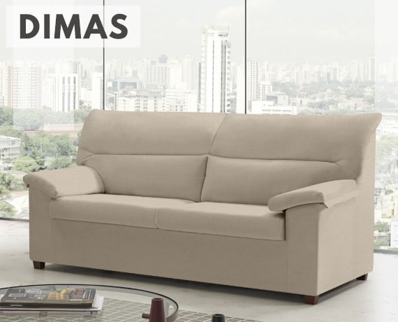 Sofá de tela Dimas de HOME - principal