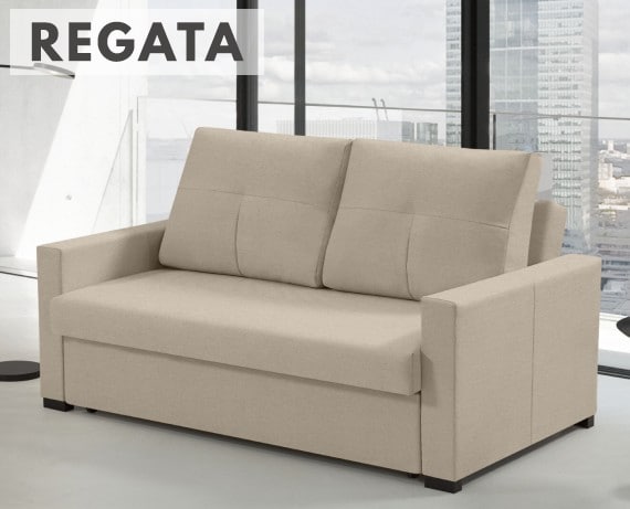 Sofá cama de tela Regata de HOME - principal