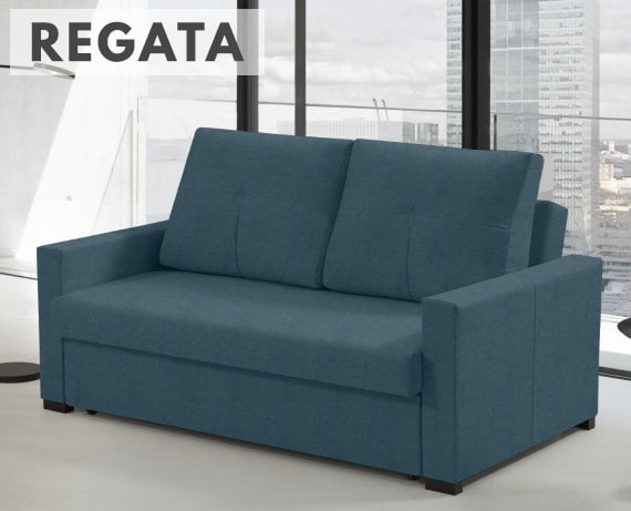 Sofá cama de tela Regata de HOME - principal