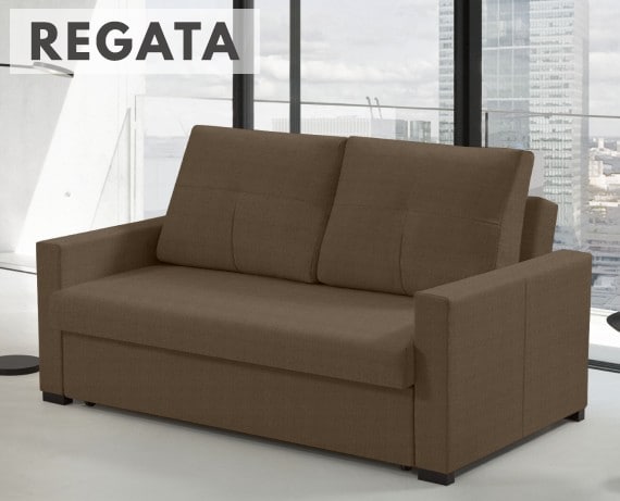 Sofá cama de tela Regata de HOME - principal