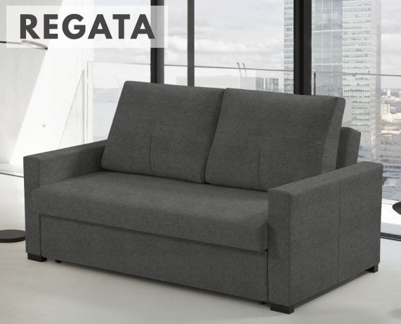 Sofá cama de tela Regata de HOME - principal