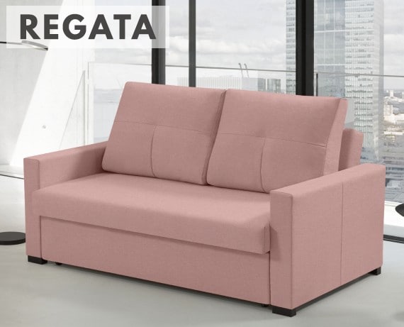 Sofá cama de tela Regata de HOME - principal