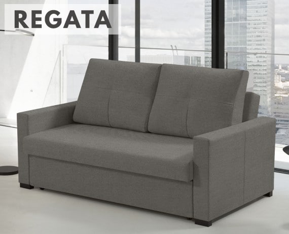 Sofá cama de tela Regata de HOME - principal