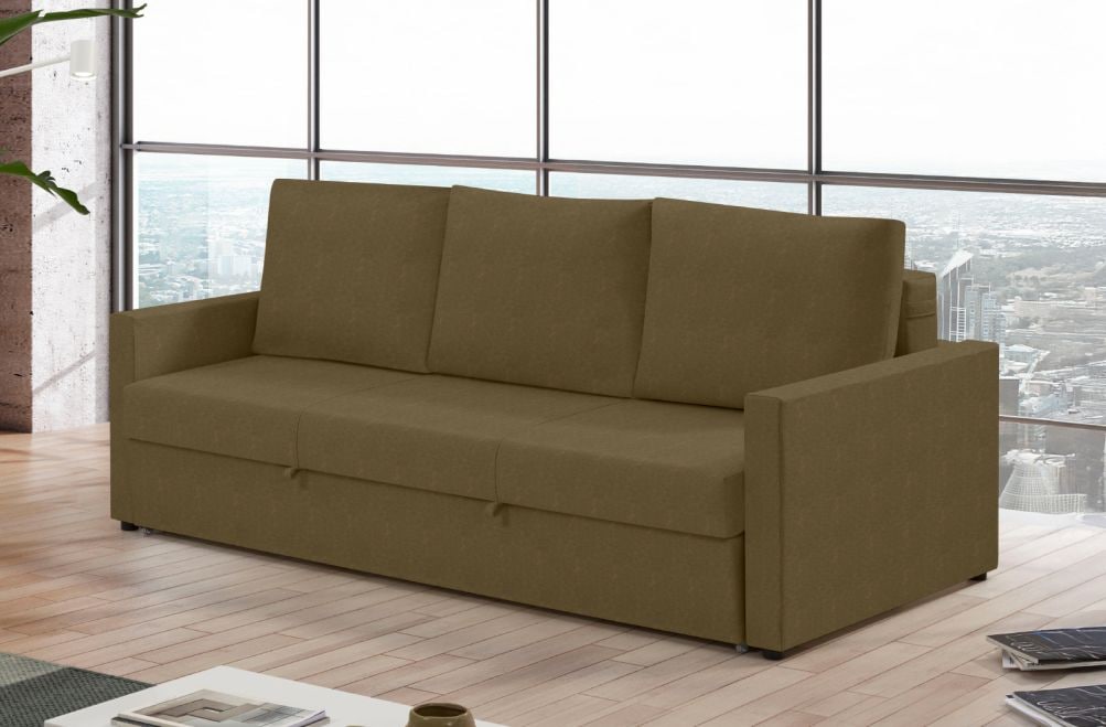 Sofá cama de tela Canal de HOME - principal