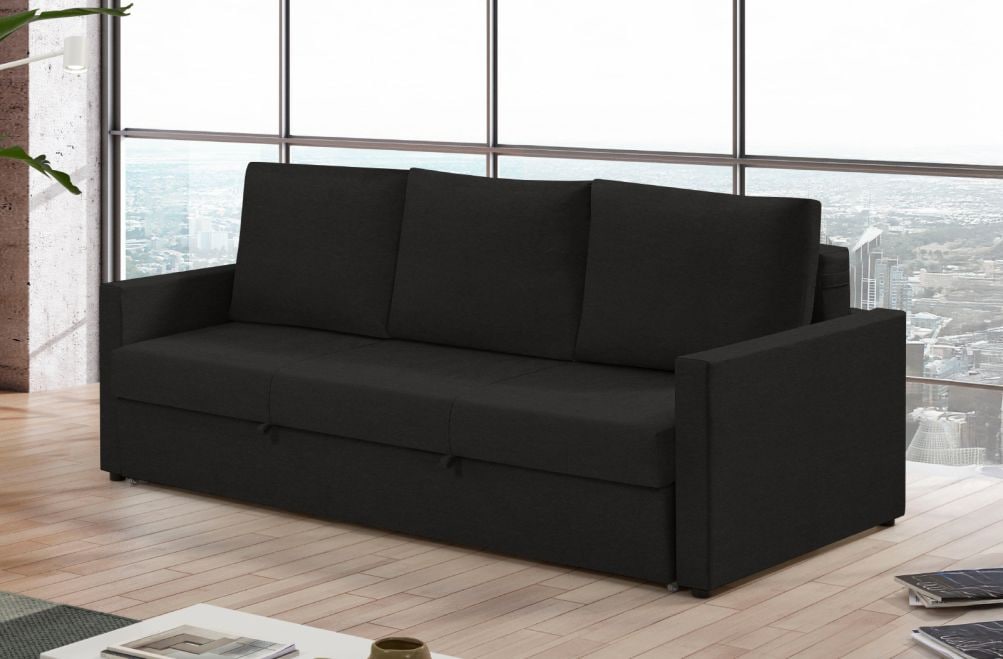 Sofá cama de tela Canal de HOME - principal