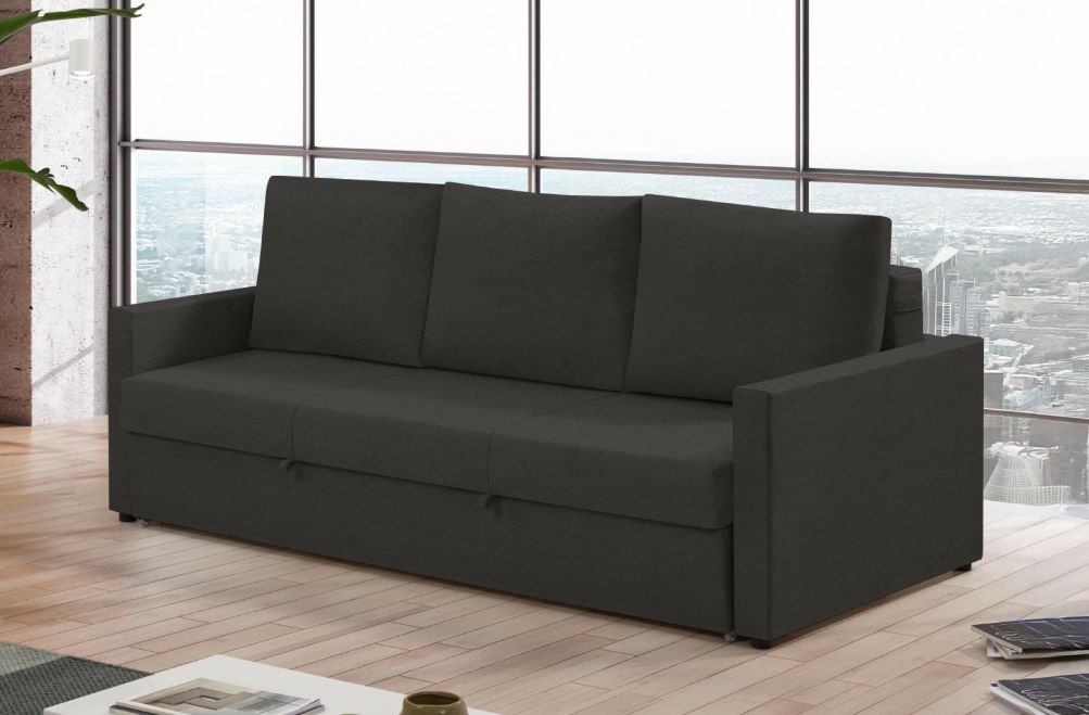 Sofá cama de tela Canal de HOME - principal