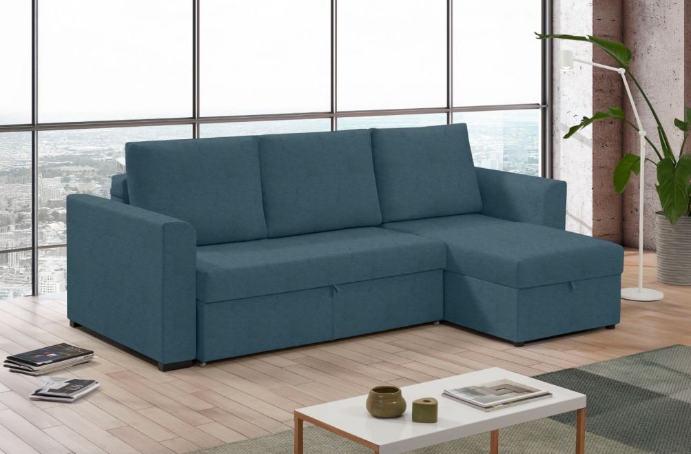 Sofá cama de tela Canal de HOME - principal