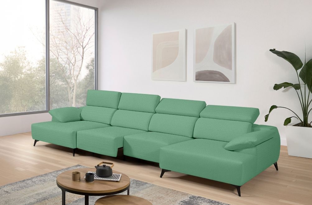 Sofá de tela Loren de StyleKomfort - principal