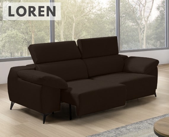 Sofá de tela Loren de StyleKomfort - principal