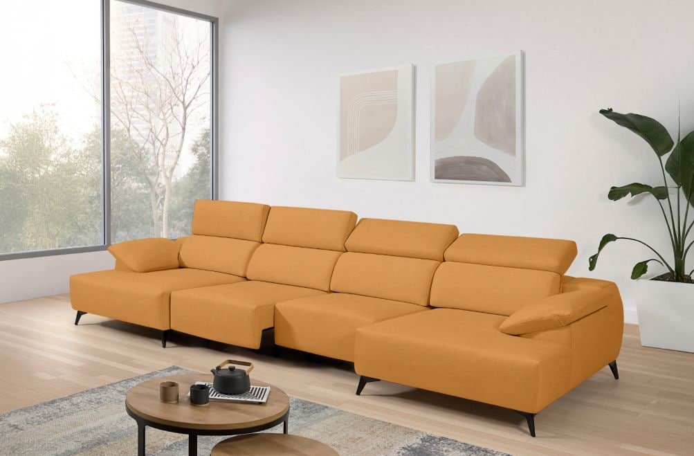 Sofá de tela Loren de StyleKomfort - principal