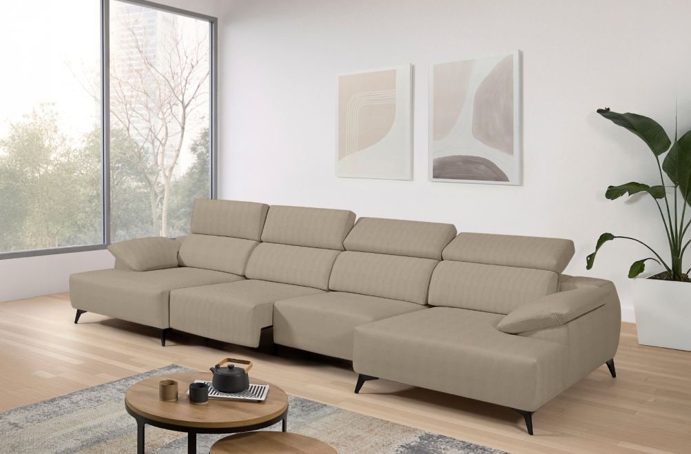 Sofá de tela Loren de StyleKomfort - principal