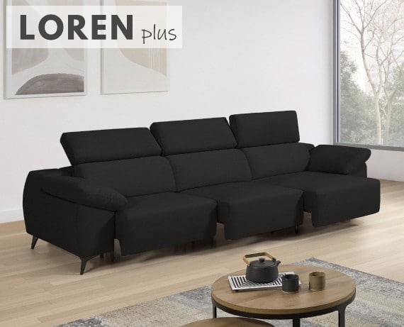 Sofá de tela Loren Plus de StyleKomfort - principal