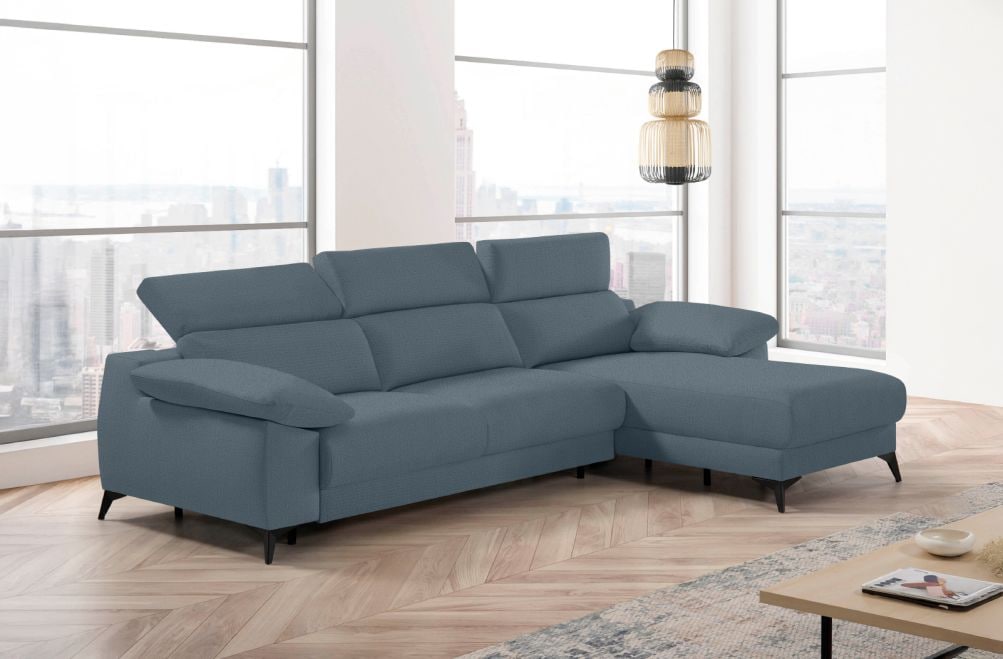 Sofá cama de apertura italiana de tela Zaira de StyleKomfort - principal