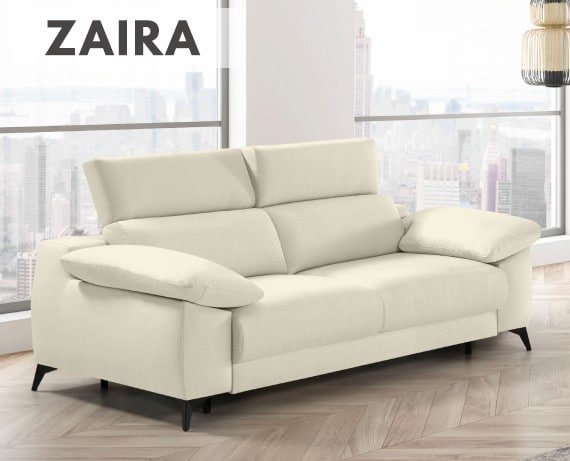 Sofá cama de apertura italiana de tela Zaira de StyleKomfort - principal