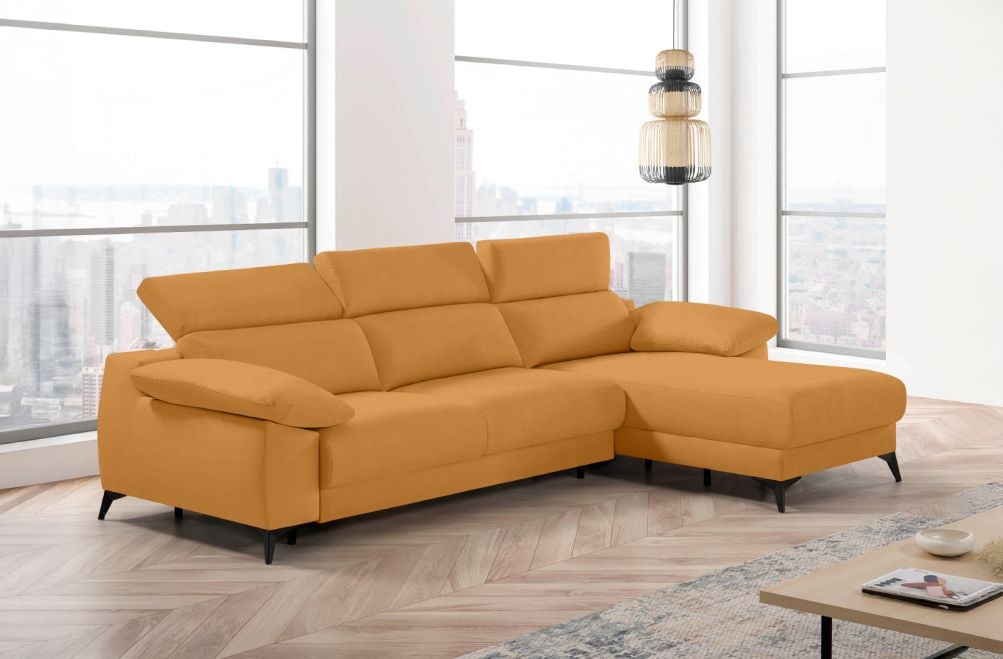 Sofá cama de apertura italiana de tela Zaira de StyleKomfort - principal