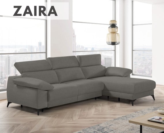 Sofá cama de apertura italiana de tela Zaira de StyleKomfort - principal