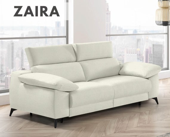 Sofá cama de apertura italiana de tela Zaira de StyleKomfort - principal
