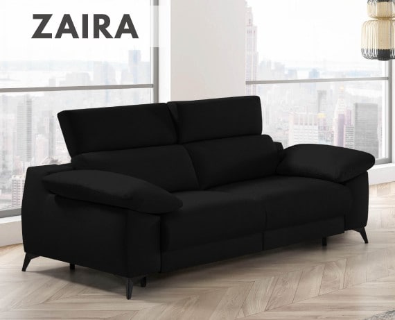 Sofá cama de apertura italiana de tela Zaira de StyleKomfort - principal