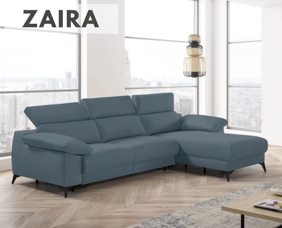Sofá cama de apertura italiana de tela Zaira de StyleKomfort - principal