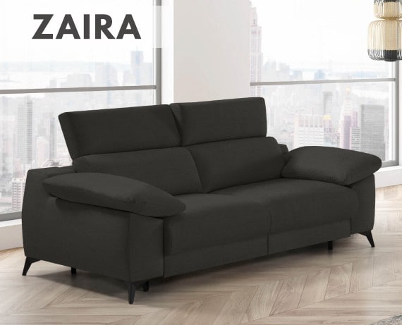 Sofá cama de apertura italiana de tela Zaira de StyleKomfort - principal