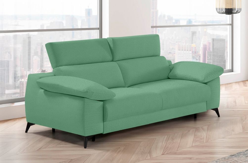 Sofá cama de apertura italiana de tela Zaira de StyleKomfort - principal