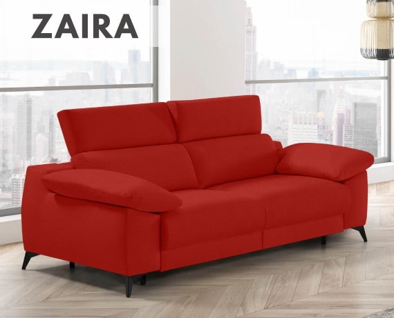 Sofá cama de apertura italiana de tela Zaira de StyleKomfort - principal