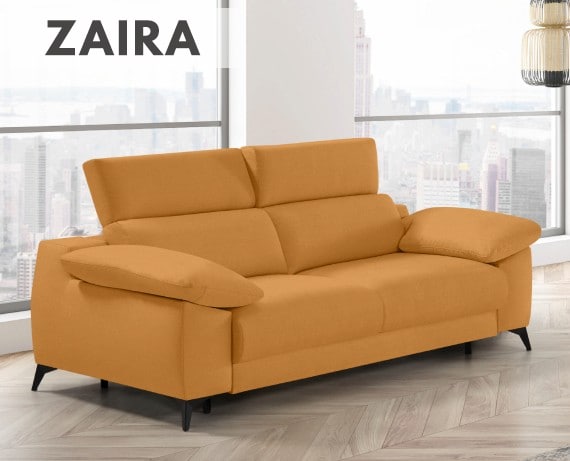 Sofá cama de apertura italiana de tela Zaira de StyleKomfort - principal
