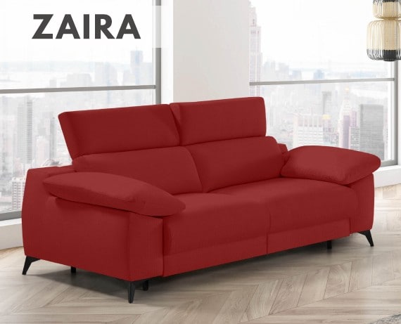 Sofá cama de apertura italiana de tela Zaira de StyleKomfort - principal