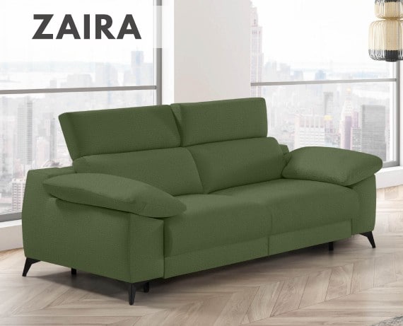 Sofá cama de apertura italiana de tela Zaira de StyleKomfort - principal