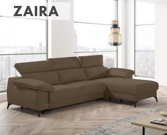 Sofá cama de apertura italiana de tela Zaira de StyleKomfort - principal