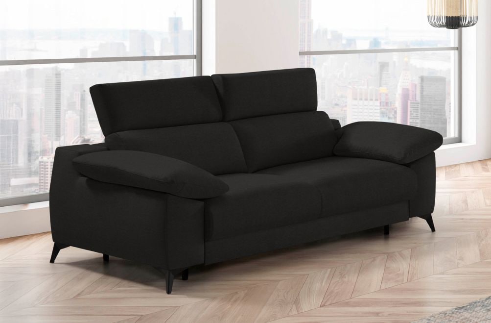 Sofá cama de apertura italiana de tela Zaira de StyleKomfort - principal