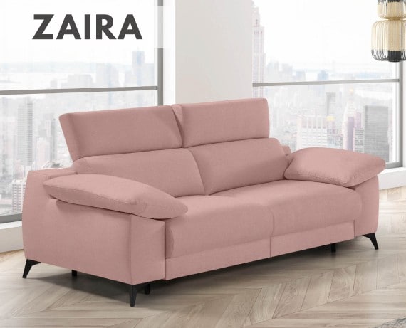 Sofá cama de apertura italiana de tela Zaira de StyleKomfort - principal
