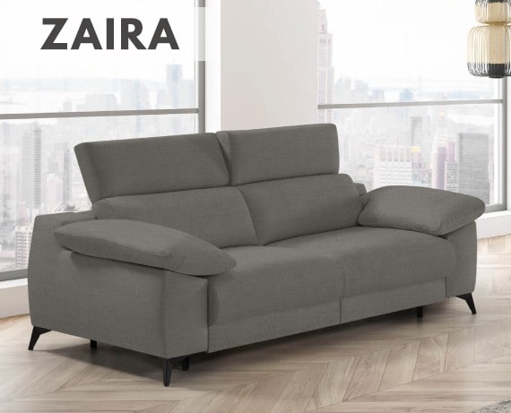 Sofá cama de apertura italiana de tela Zaira de StyleKomfort - principal