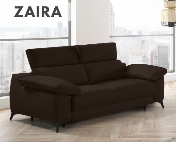 Sofá cama de apertura italiana de tela Zaira de StyleKomfort - principal