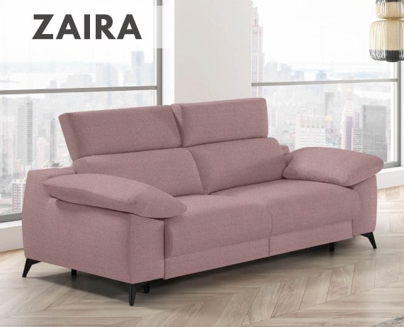 Sofá cama de apertura italiana de tela Zaira de StyleKomfort - principal
