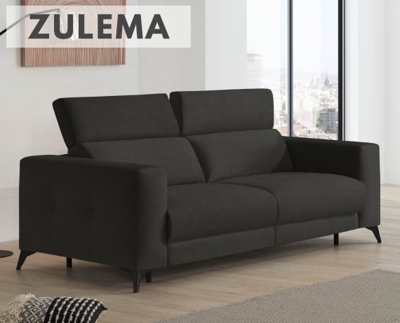 Sofá cama de apertura italiana de tela Zulema de StyleKomfort - principal