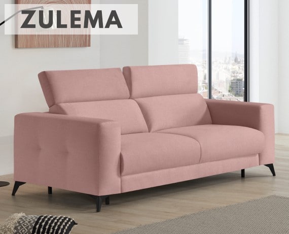 Sofá cama de apertura italiana de tela Zulema de StyleKomfort - principal
