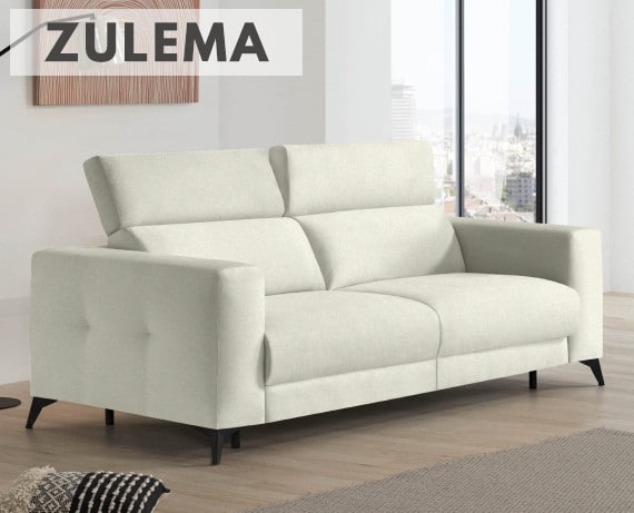 Sofá cama de apertura italiana de tela Zulema de StyleKomfort - principal