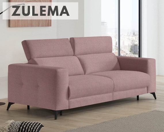 Sofá cama de apertura italiana de tela Zulema de StyleKomfort - principal