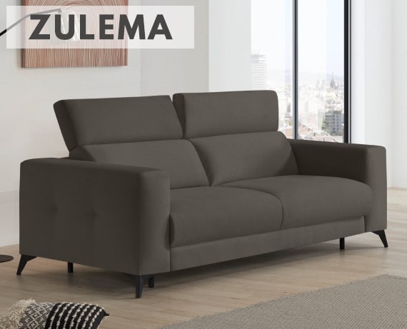 Sofá cama de apertura italiana de tela Zulema de StyleKomfort - principal