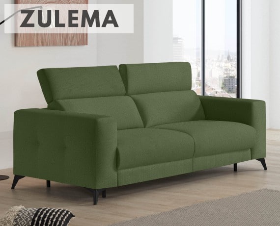 Sofá cama de apertura italiana de tela Zulema de StyleKomfort - principal