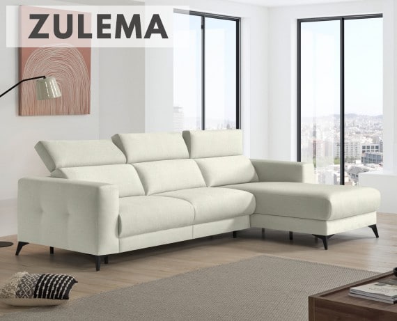 Sofá cama de apertura italiana de tela Zulema de StyleKomfort - principal